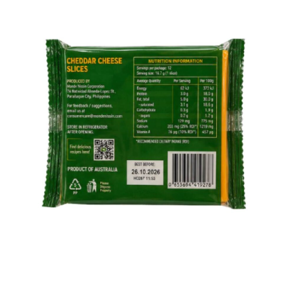Arizona Fields Cheddar Cheese 200g - Buy Online at Fresh & More Karachi