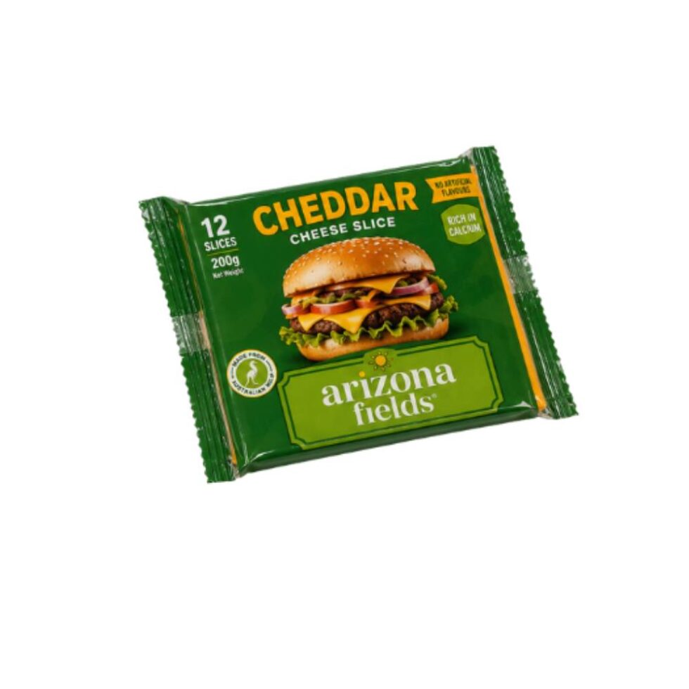 Arizona Fields Cheddar Cheese 200g - Buy Online at Fresh & More Karachi