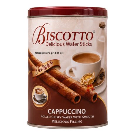 BISCOTTO DELICIOUS WAFER STICKS CAPPUCCINO (370 G)