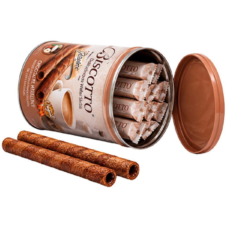BISCOTTO DELICIOUS WAFER STICKS CHOCALATE HAZELNUT (370 G)