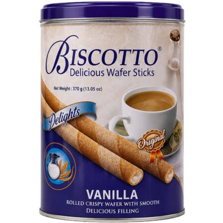 BISCOTTO DELICIOUS WAFER STICKS VANILLA (370 G)