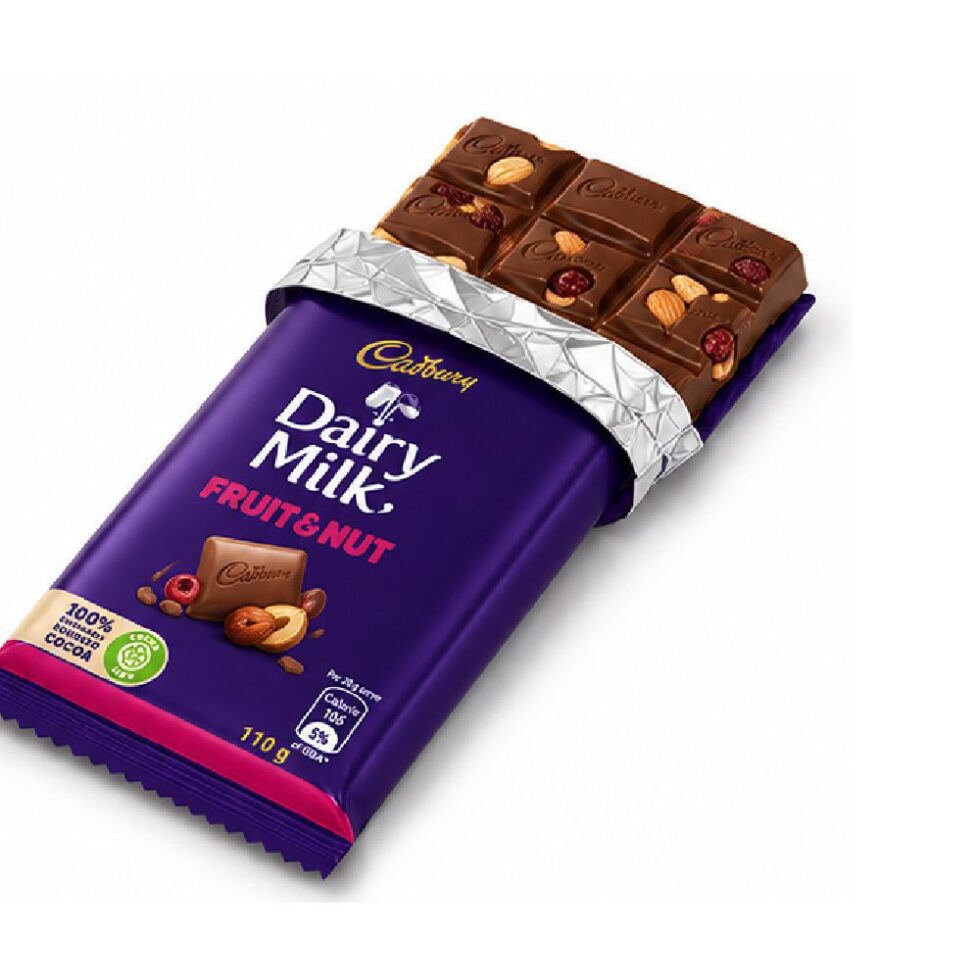 CADBURY DAIRY MILK NUTS AND FRUITS (110 g)