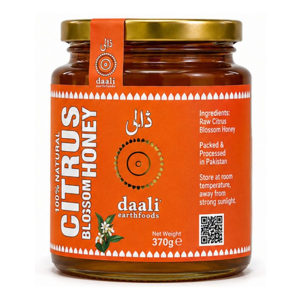 DAALI EARTHFOODS CITRUS BLOSSOM HONEY (370 G)