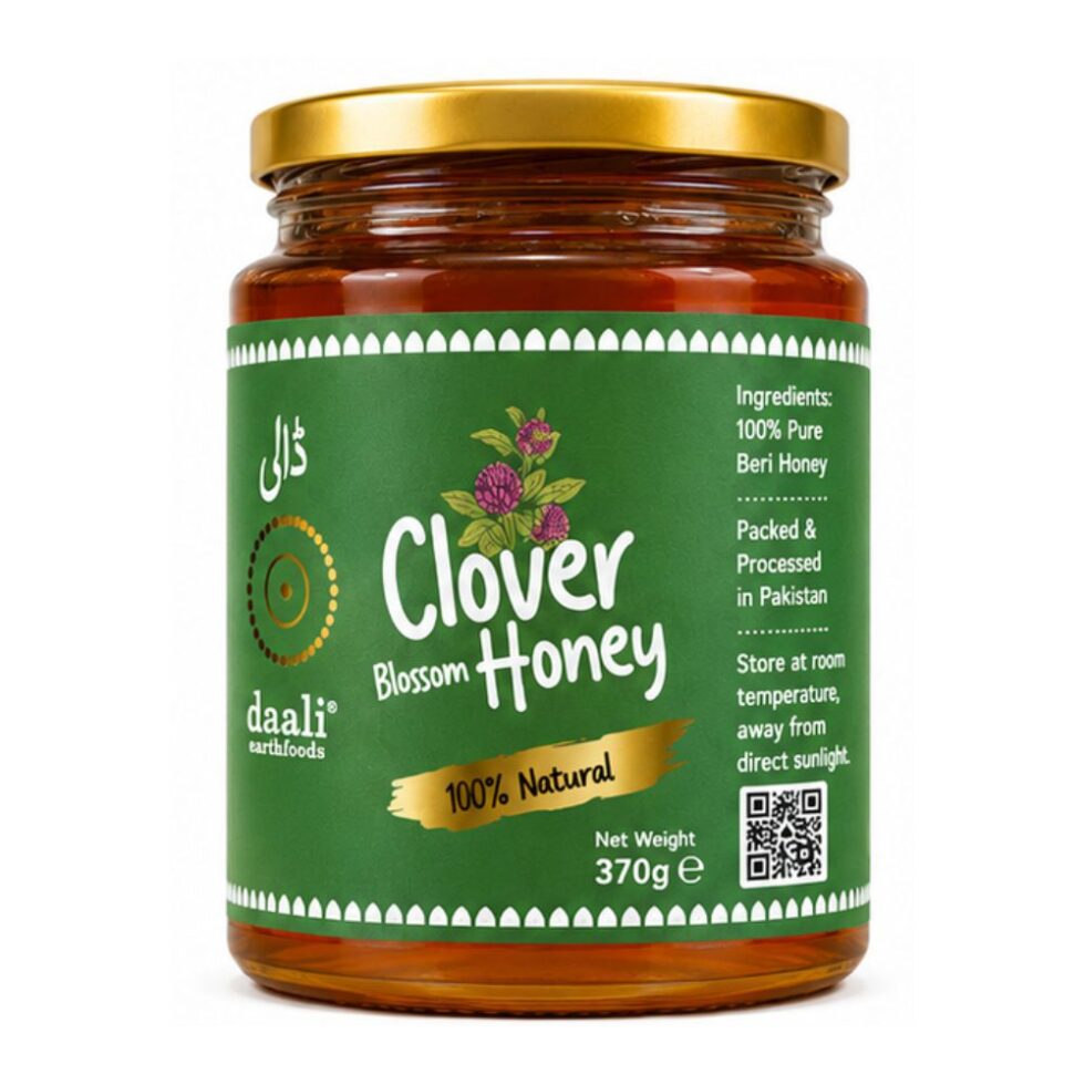 DAALI EARTHFOODS CLOVER BLOSSOM HONEY (370 G)