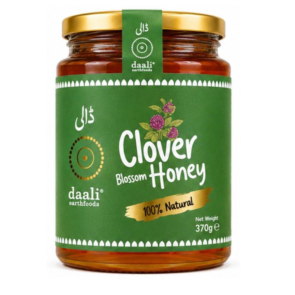 DAALI EARTHFOODS CLOVER BLOSSOM HONEY (370 G)