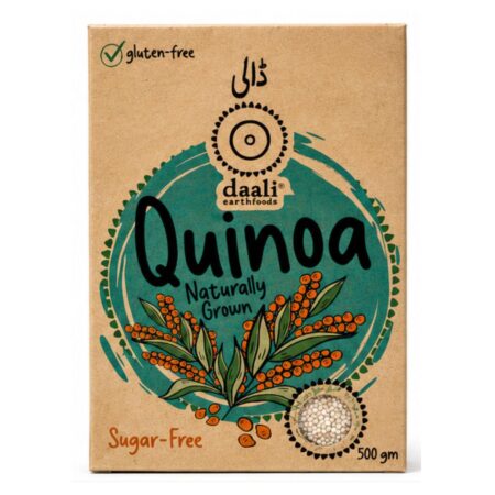 DAALI EARTHFOODS QUINOA SEEDS GLUTEN FREE (500 G)