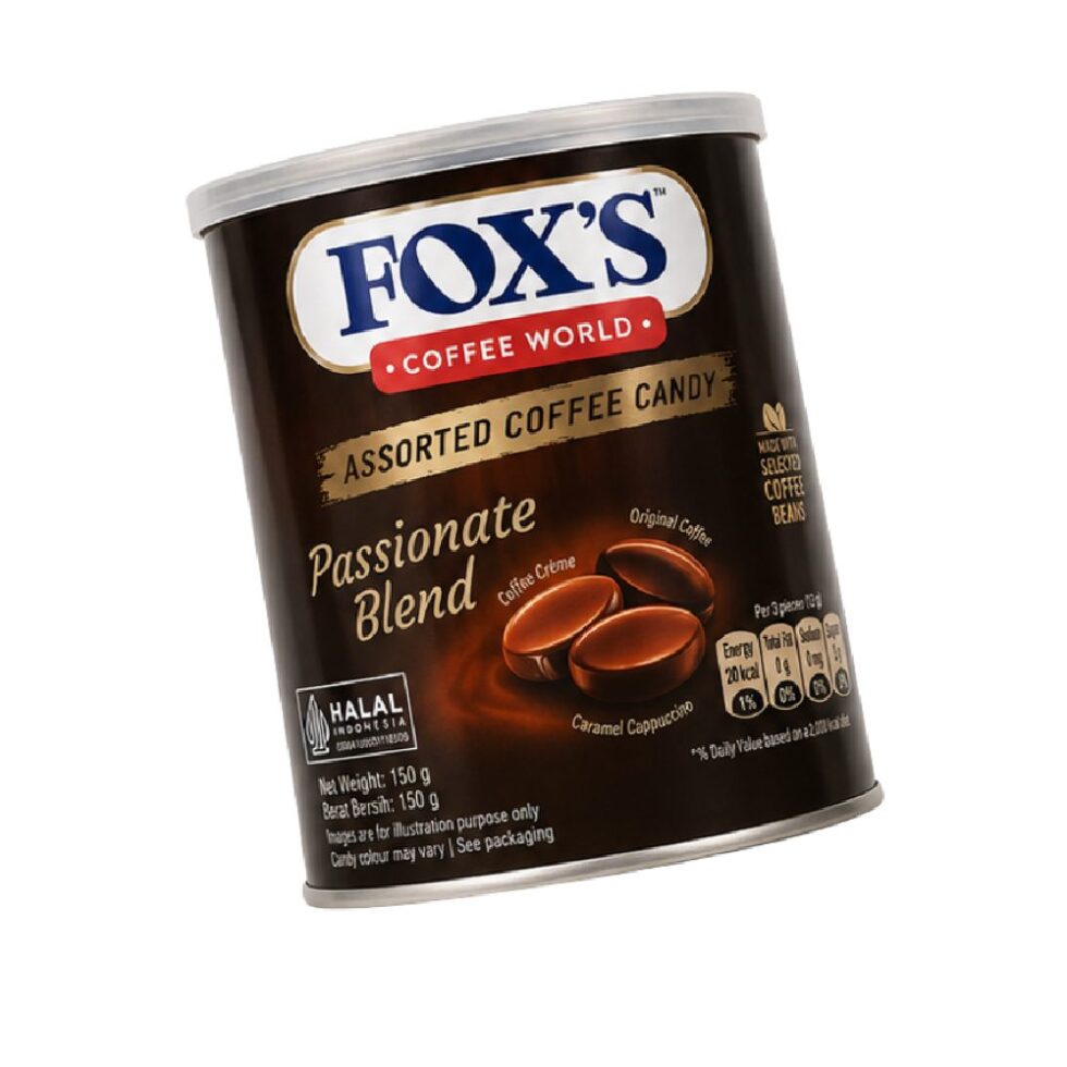 Foxs Tin Assorted Coffee Candy 180g - Buy Online at Fresh & More Karachi