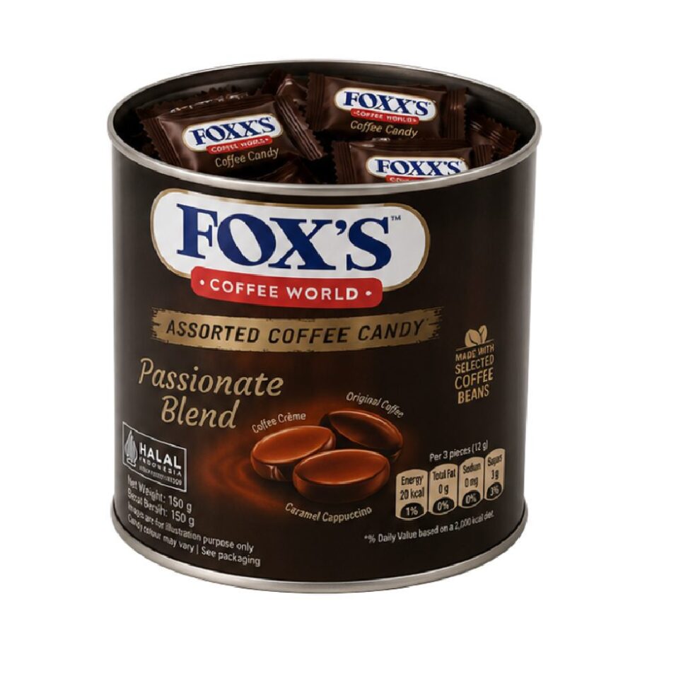 Foxs Tin Assorted Coffee Candy 180g - Buy Online at Fresh & More Karachi
