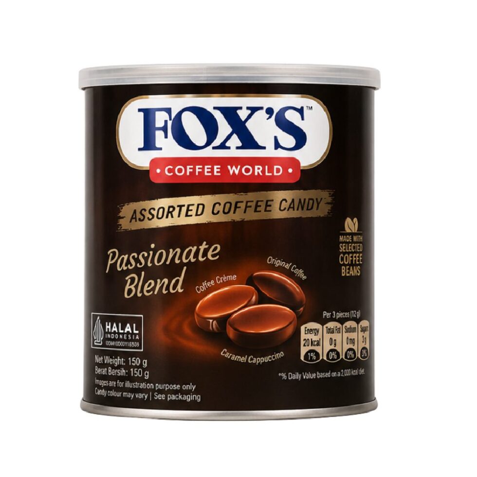 Foxs Tin Assorted Coffee Candy 180g - Buy Online at Fresh & More Karachi
