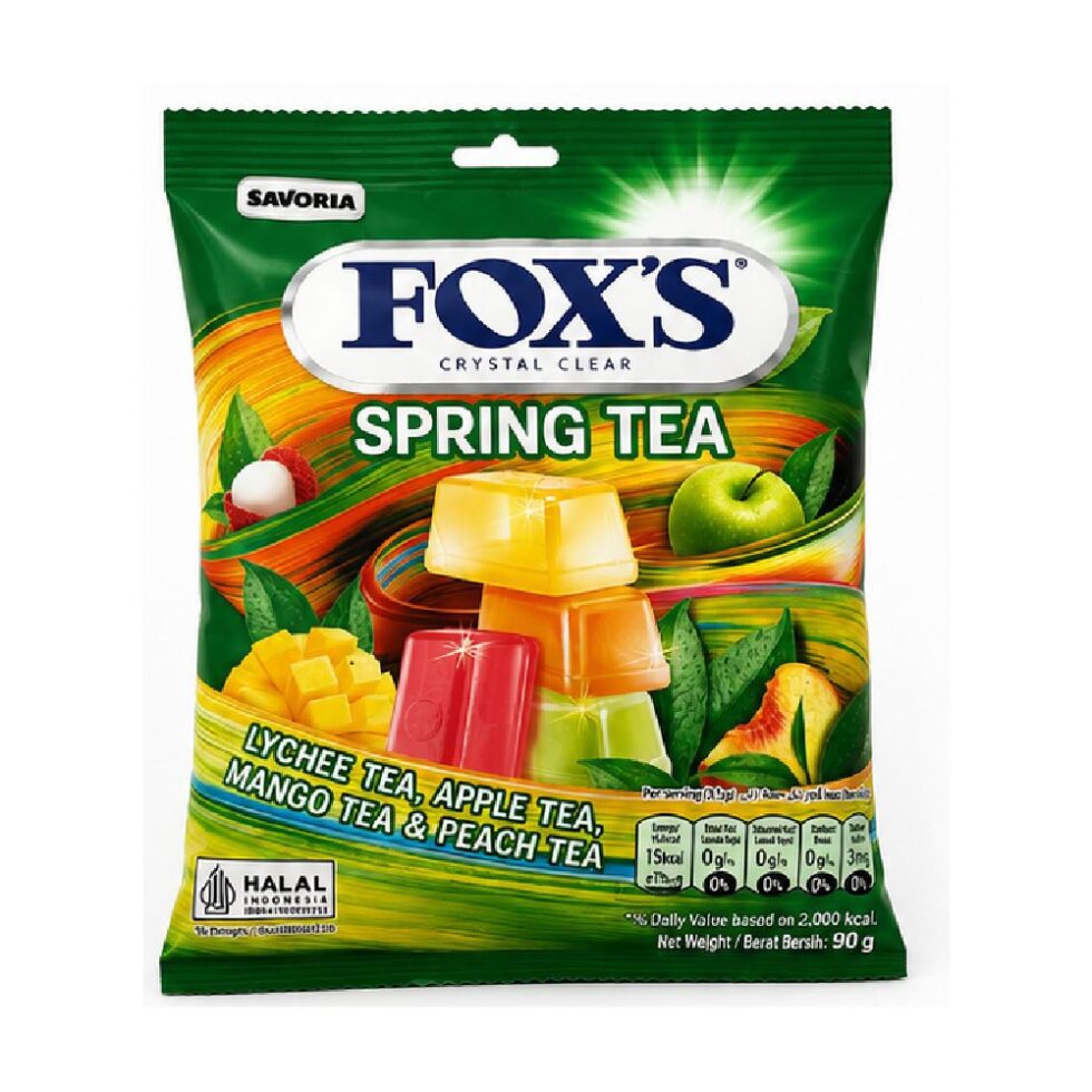 Foxs Candy Spring Tea Pouch 90g - Buy Online at Fresh & More Karachi