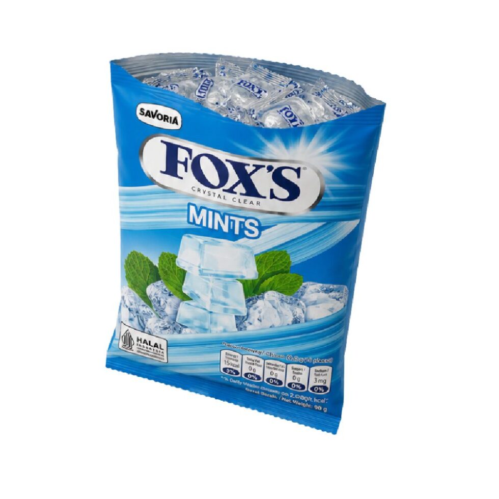 Foxs Candy Mint Pouch 90g - Buy Online at Fresh & More Karachi