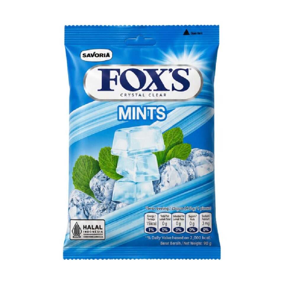 Foxs Candy Mint Pouch 90g - Buy Online at Fresh & More Karachi