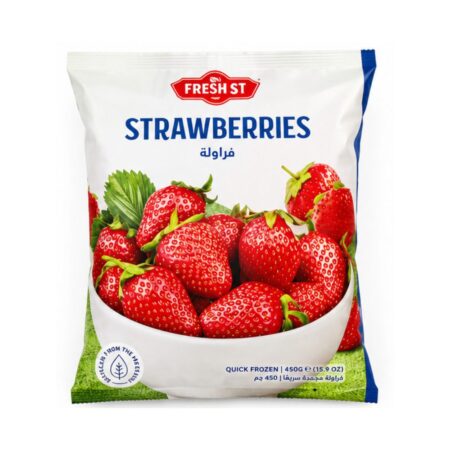 Freash st frozen strawberries 450g - buy online at fresh & more Karachi