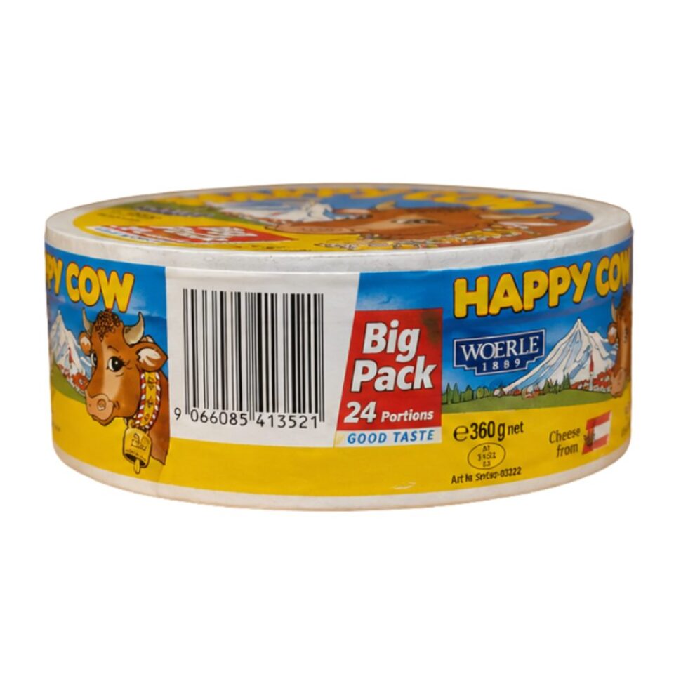 Happy Cow Cheese Portion Big Pack 24s 360g - Buy Online at Fresh & More Karachi