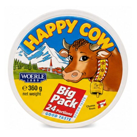 Happy Cow Cheese Portion Big Pack 24s 360g - Buy Online at Fresh & More Karachi