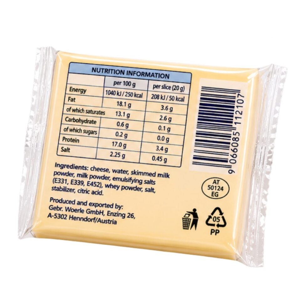 Happy Cow Cheese Slice Light 200g - Buy Online at Fresh & More Karachi
