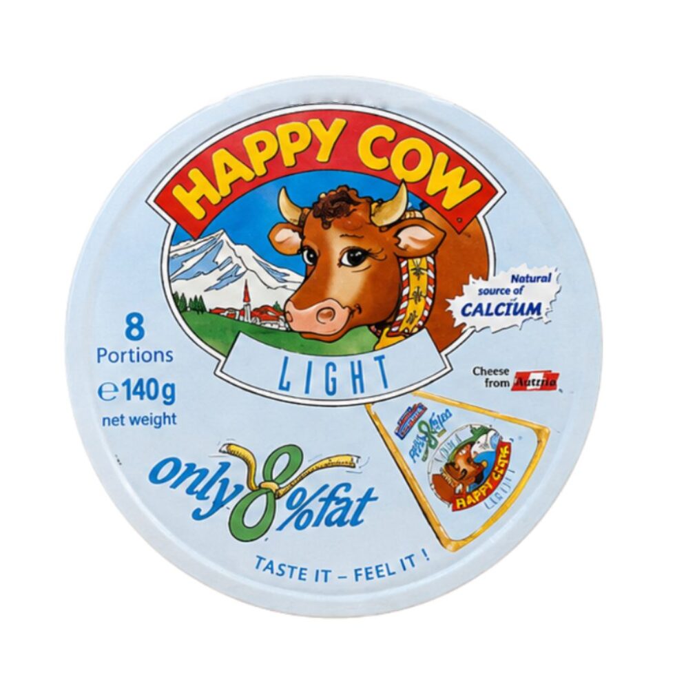 Happy Cow Portion Light 8s 140g - Buy Online at Fresh & More Karachi