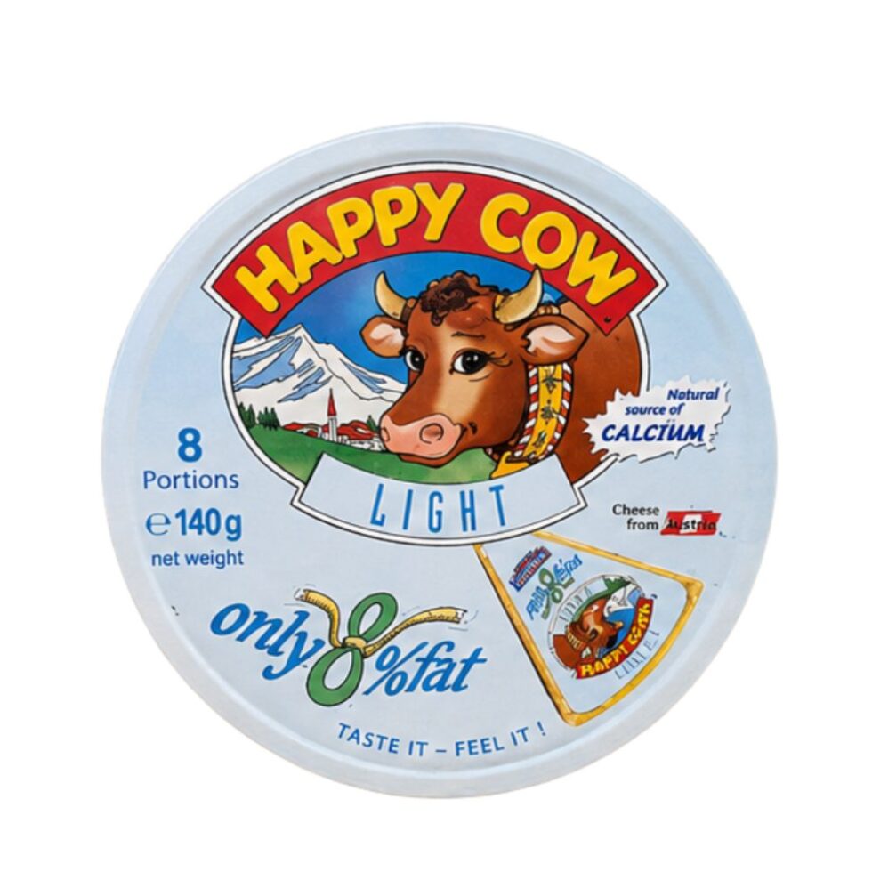 Happy Cow Portion Light 8s 140g - Buy Online at Fresh & More Karachi