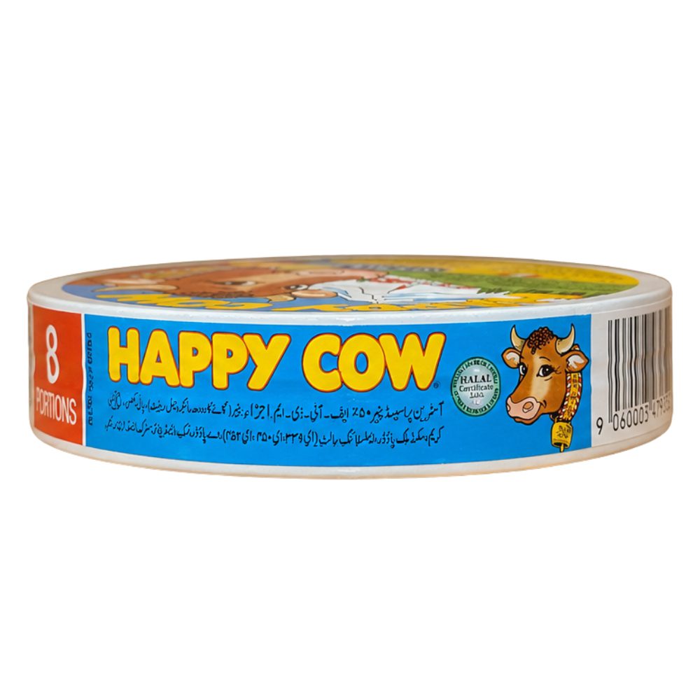 Happy Cow Cheese Portion 8s 120g - Buy Online at Fresh & More Karachi