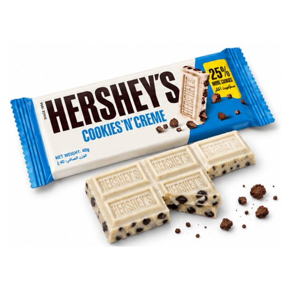 Hersheys Chocolate Cookies & Cream 40g - Buy Online at Fresh & More Karachi