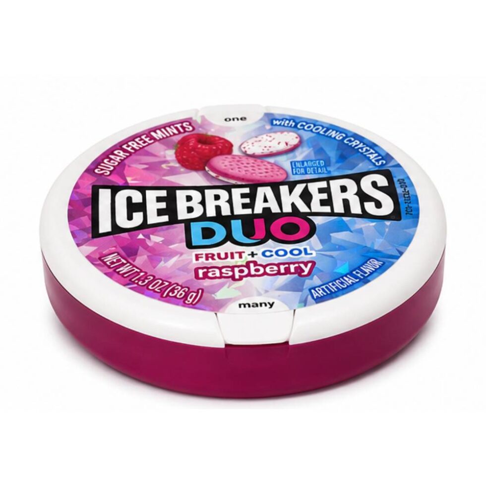 ICEBREAKERS DUO (FRUIT+COOL RASPBERRY)36g
