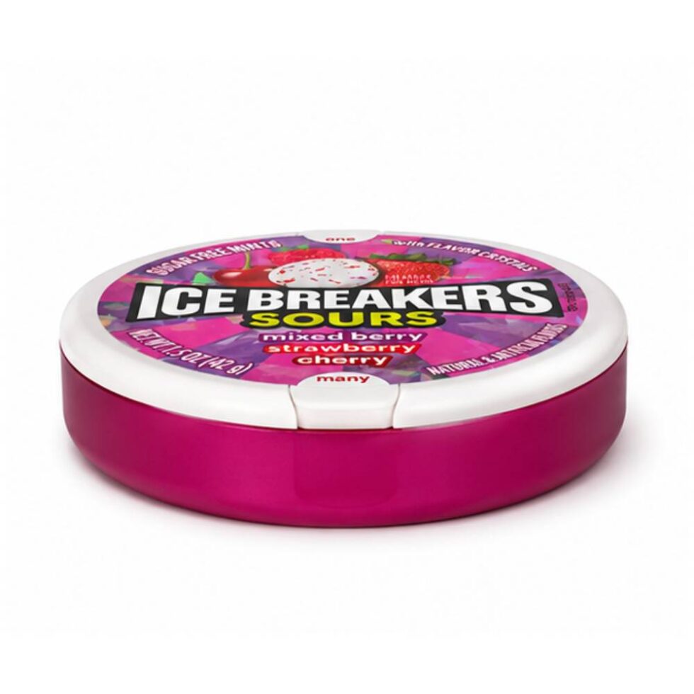 ICEBREAKERS SOURS (MIXED BERRY STRAWBERRY CHERRY)42g