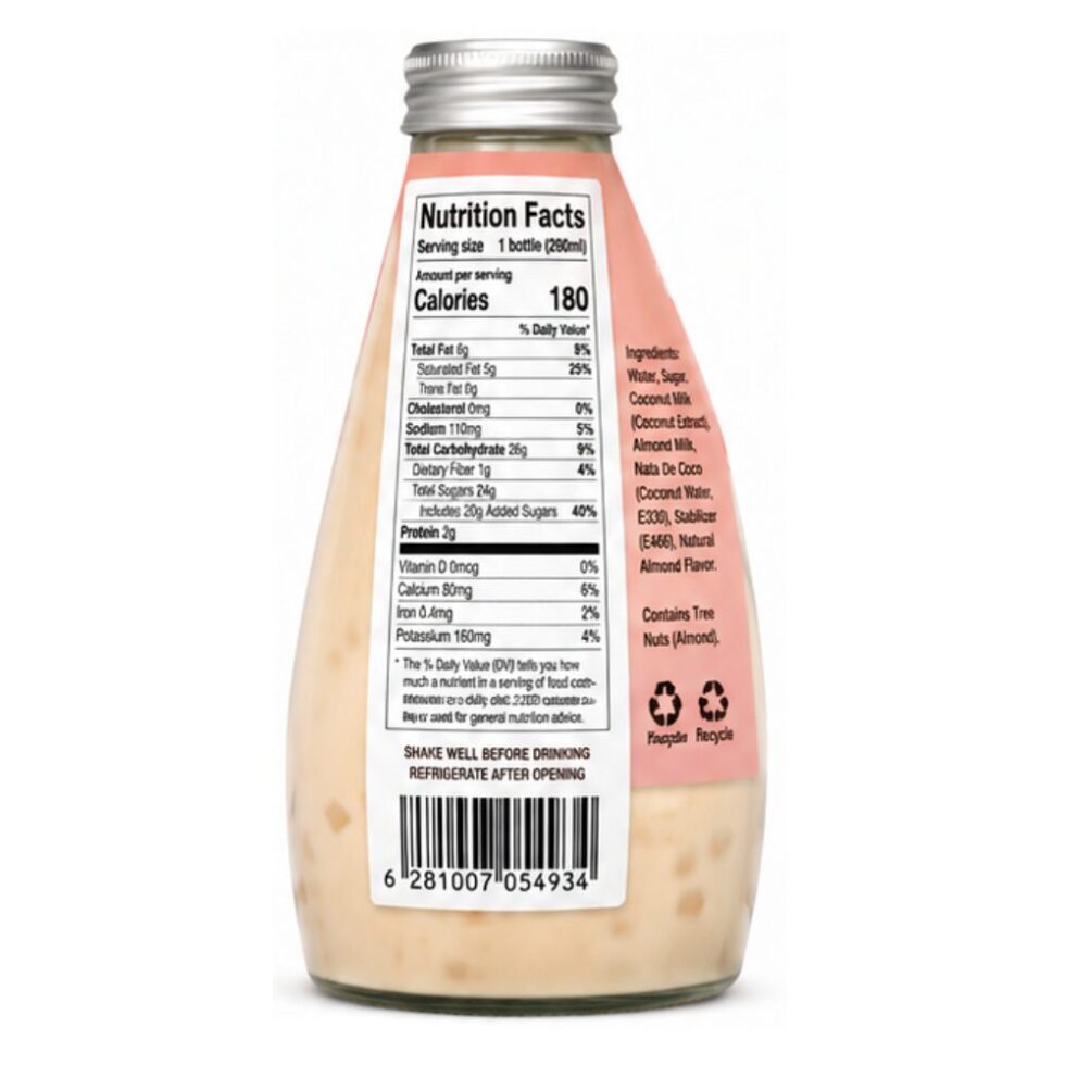 JUST COOL COCONUT MILK DRINK WITH ALMOND FLAVOR (290ml)