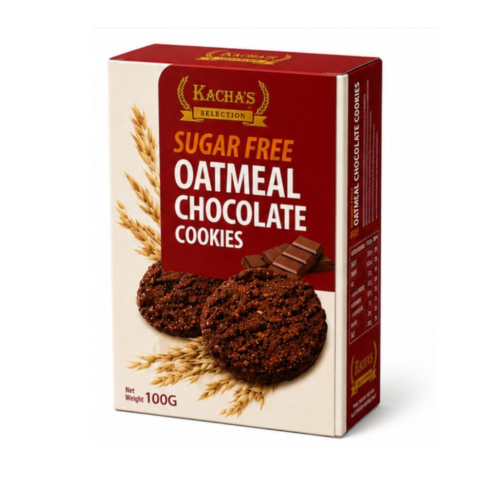Kaers Suger Free Oatmeal Chocolate Cookies 100g - Buy Online at Fresh & More Karachi