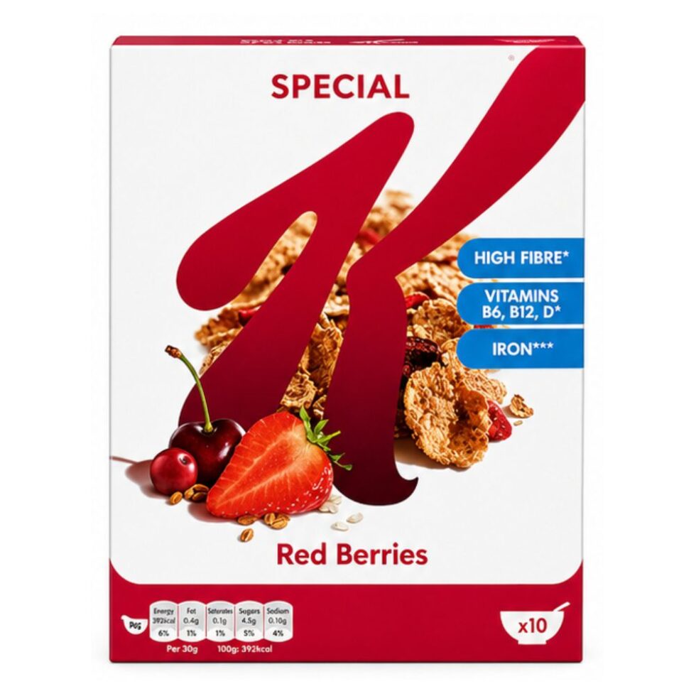 KELLOGGS SPECIAL K RED BERRIES CEREAL (325 G)