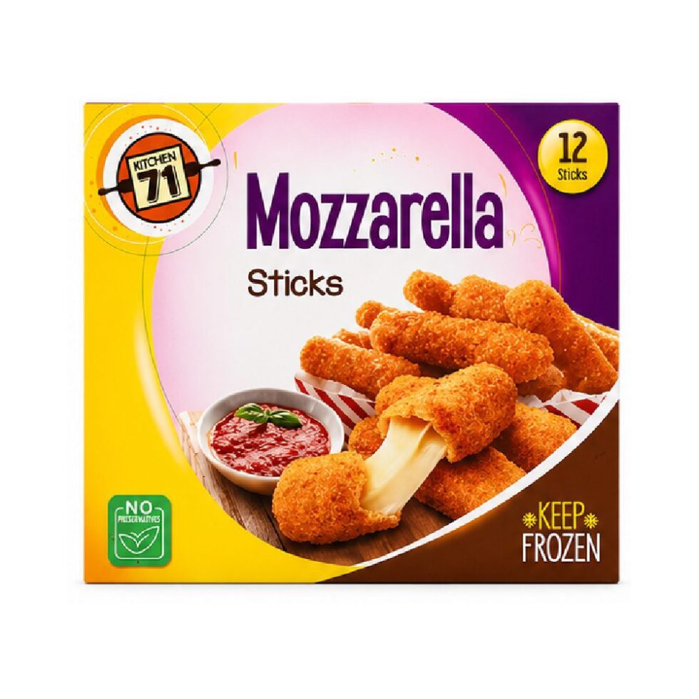 KITCHEN 71 MOZZARELLA STICKES (12 STICKS)