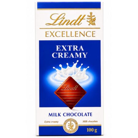 LINDT EXCELLENCE EXTRA CREAMY (MILK CHOCOLATE) 100g