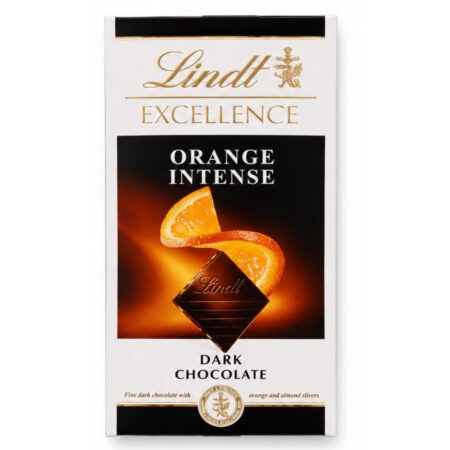 LINDT EXCELLENCE ORANGE INTENSE (DARK CHOCOLATE)100g