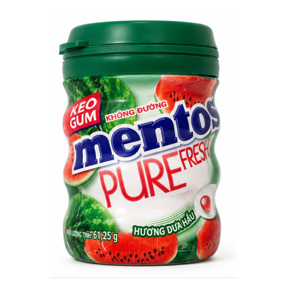 Mentos Gum Watermelon Jar 61.25g - Buy Online at Fresh & More Karachi
