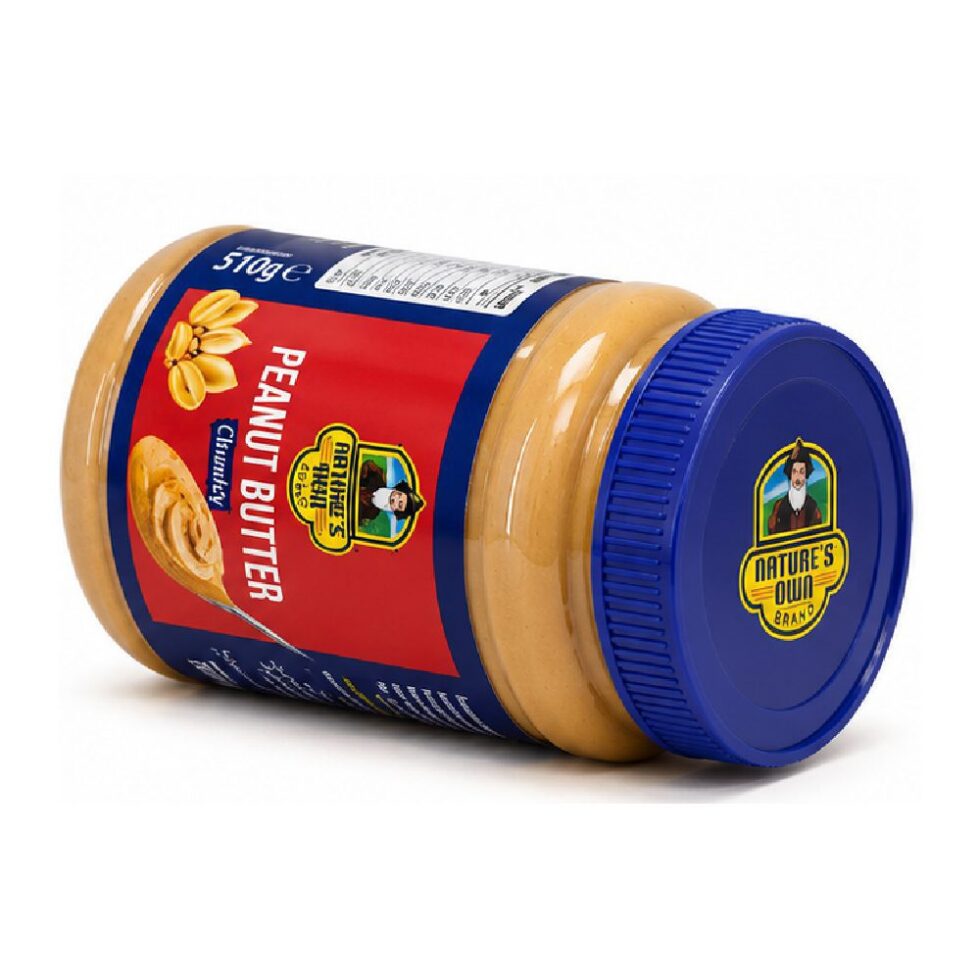 Natures own chunky peanut butter 510g - buy online at fresh & more Karachi