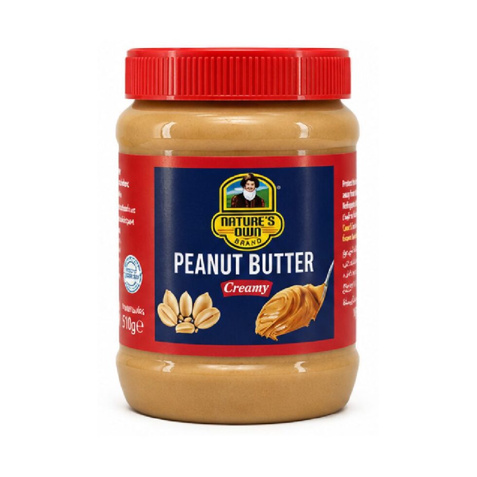 NATURES OWN CREAMY PEANUT BUTTER (510 G)