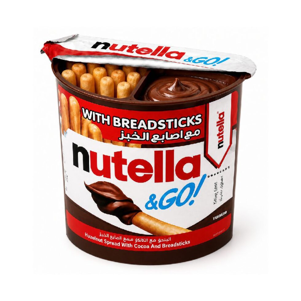 NUTELLA AND GO WITH HAZELNUT SPREAD AND BREADSTICKS (52 G)