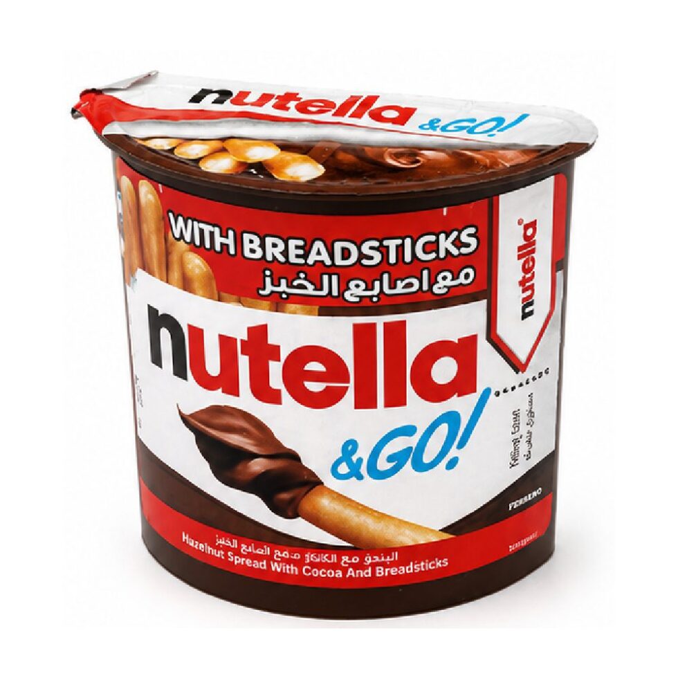 NUTELLA AND GO WITH HAZELNUT SPREAD AND BREADSTICKS (52 G)