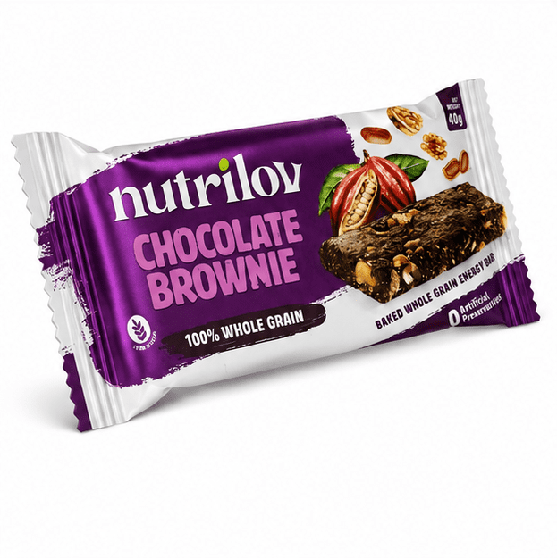 NUTRILOV CHOCALATE BROWNIE FLAVORED GRANOLA BAR (40 G)