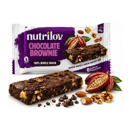 NUTRILOV CHOCALATE BROWNIE FLAVORED GRANOLA BAR (40 G)
