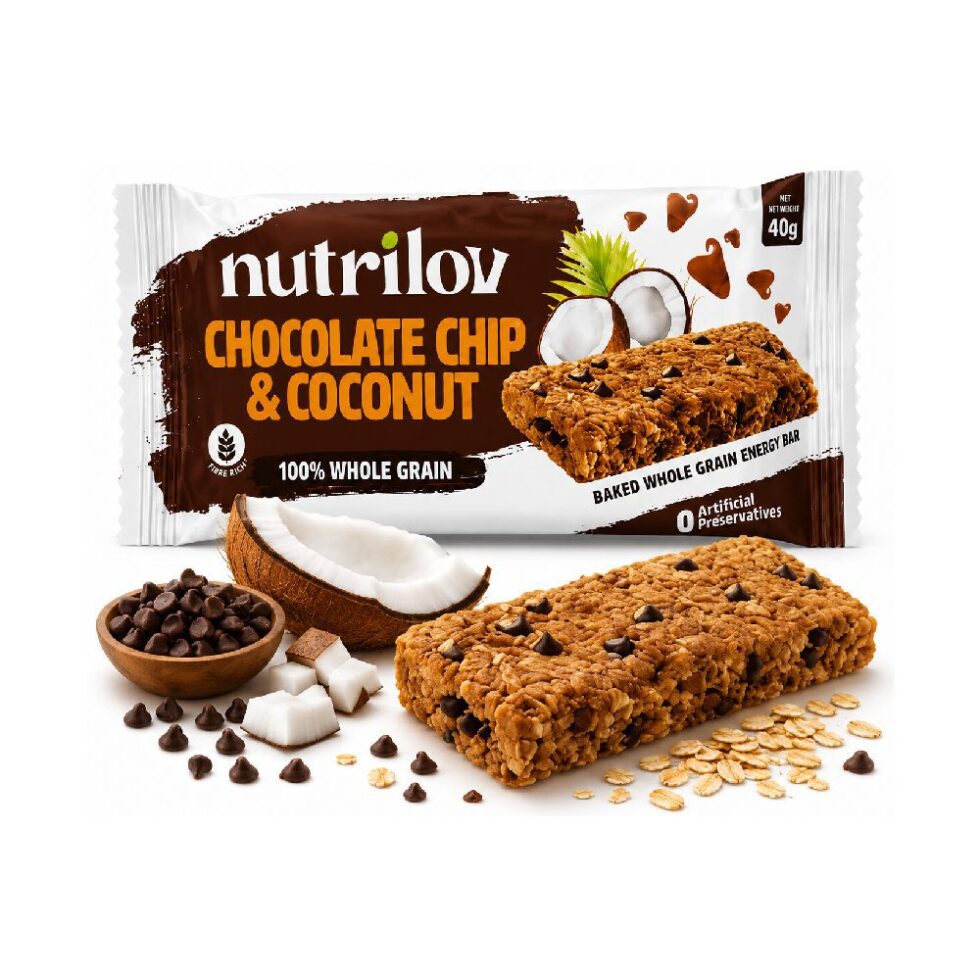 NUTRILOV CHOCALATE CHIP AND COCONUT (40 G)