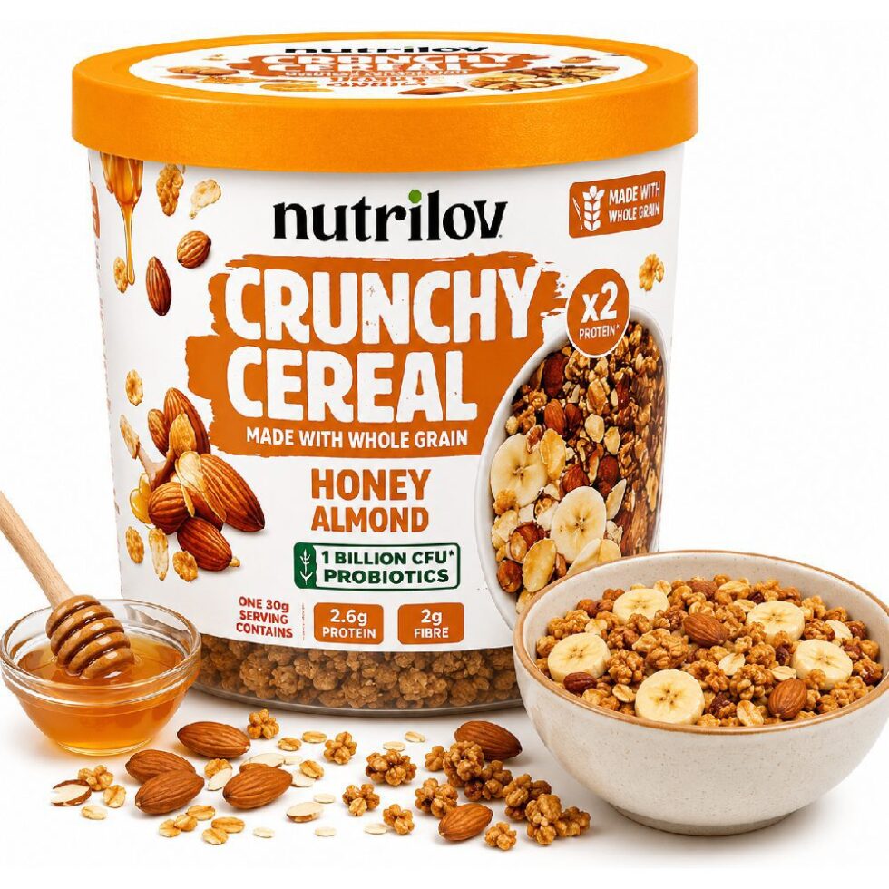 NUTRILOV CRUNCHY CEREAL HONEY ALMOND (60 G)