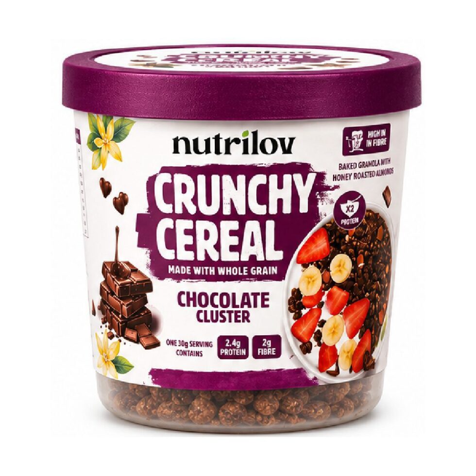 NUTRILOV CRUNCHY CREAL CUP DOUBLE CHOCOLATE (60 G)
