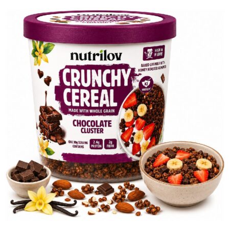 NUTRILOV CRUNCHY CREAL CUP DOUBLE CHOCOLATE (60 G)