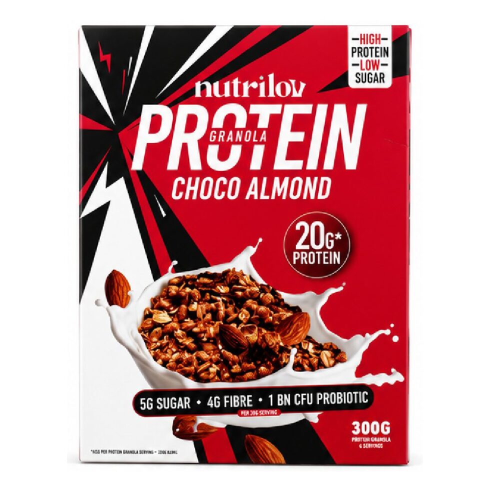 NUTRILOV PROTEIN GRANOLA CHOCO ALMOND (300 G)
