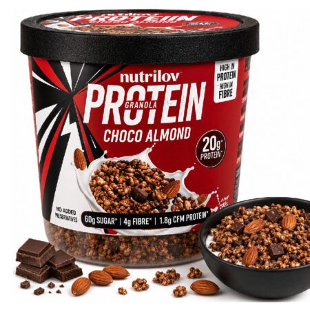 NUTRILOV PROTIEN CHOCO ALMOND GRANOLA CUP (50 G)