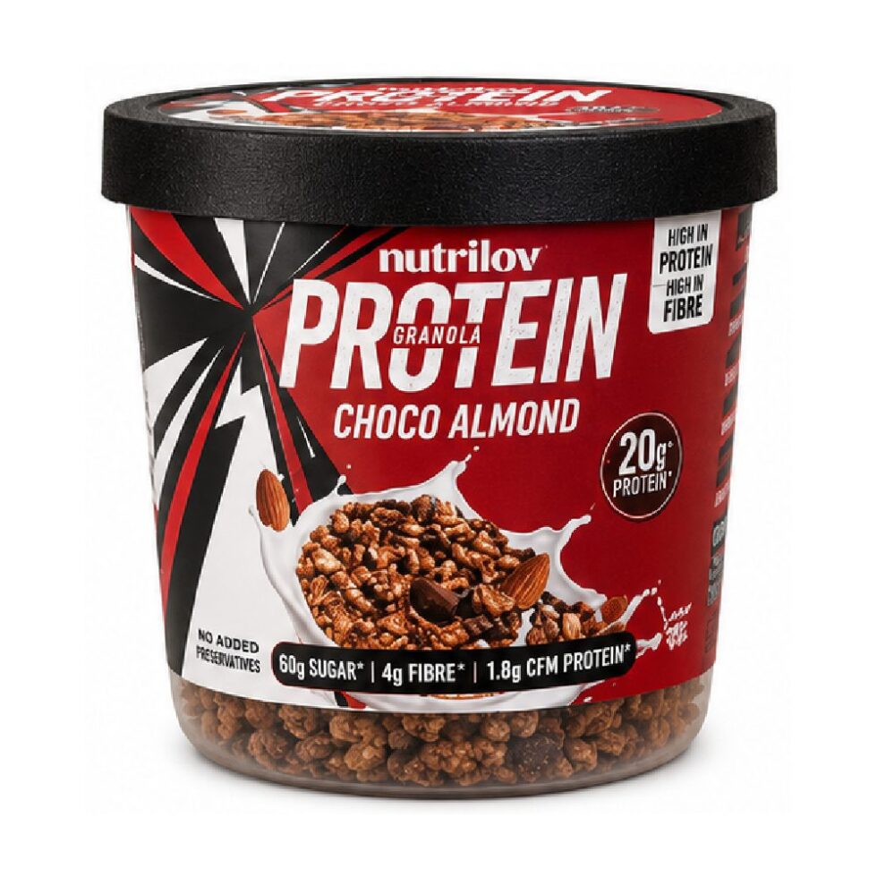 NUTRILOV PROTIEN CHOCO ALMOND GRANOLA CUP (50 G)