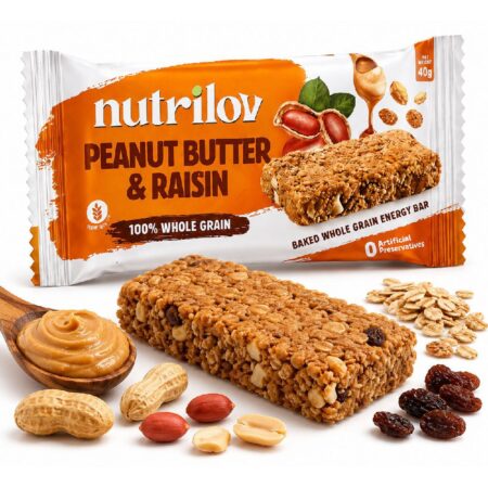 NUTRILOVE PEANUT BUTTER AND RAISIN BAR (40 G)