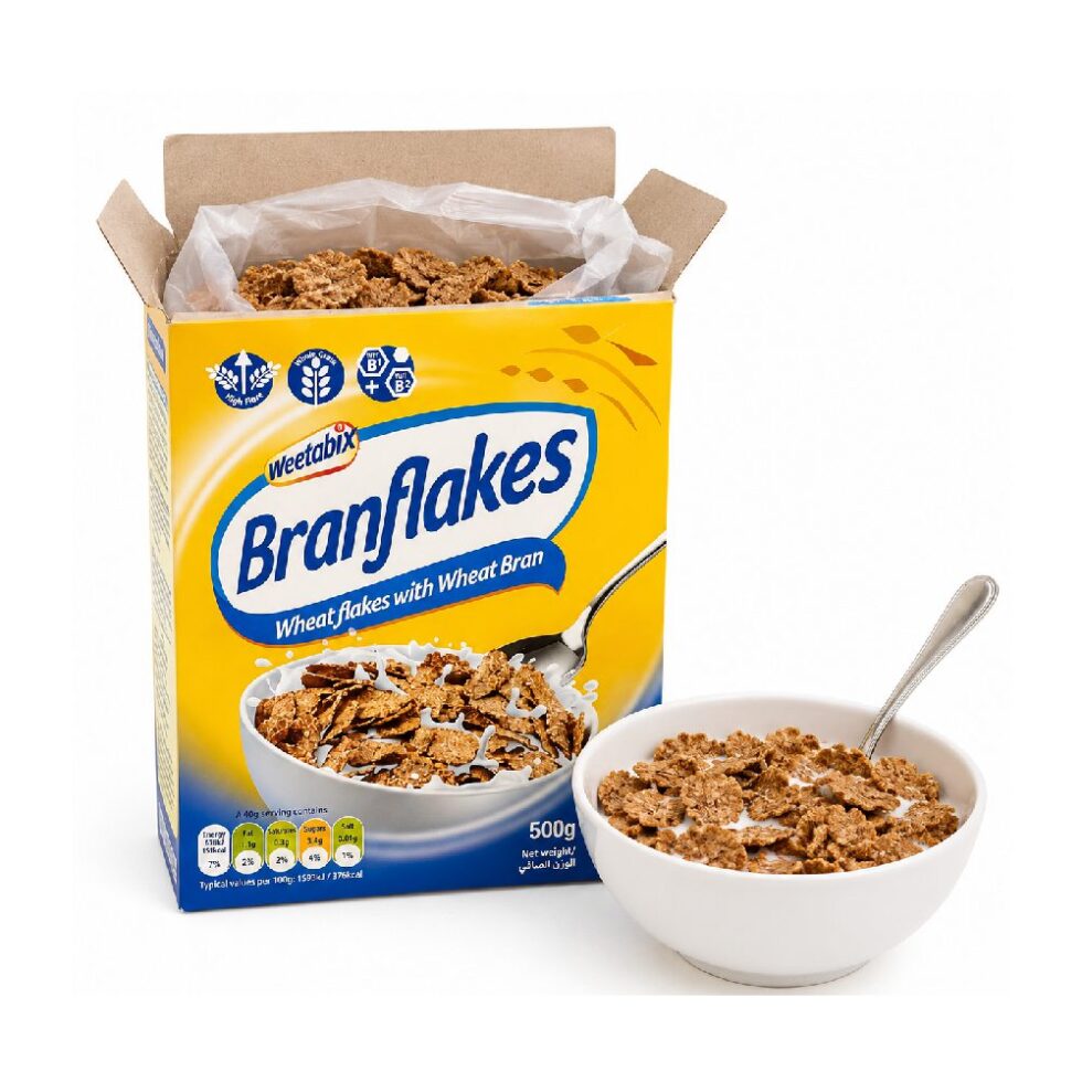 WEETABIX BRANFLAKES WHEAT FLAKES WITH WHEAT BRAN (500 G)