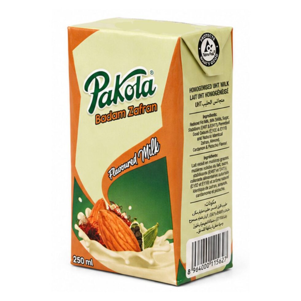 PAKOLA BADAM ZAFRAN FLAVOURED MILK (250ml)