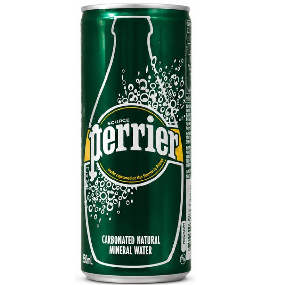 PERRIER CARBONATED NATURAL MINERAL WATER